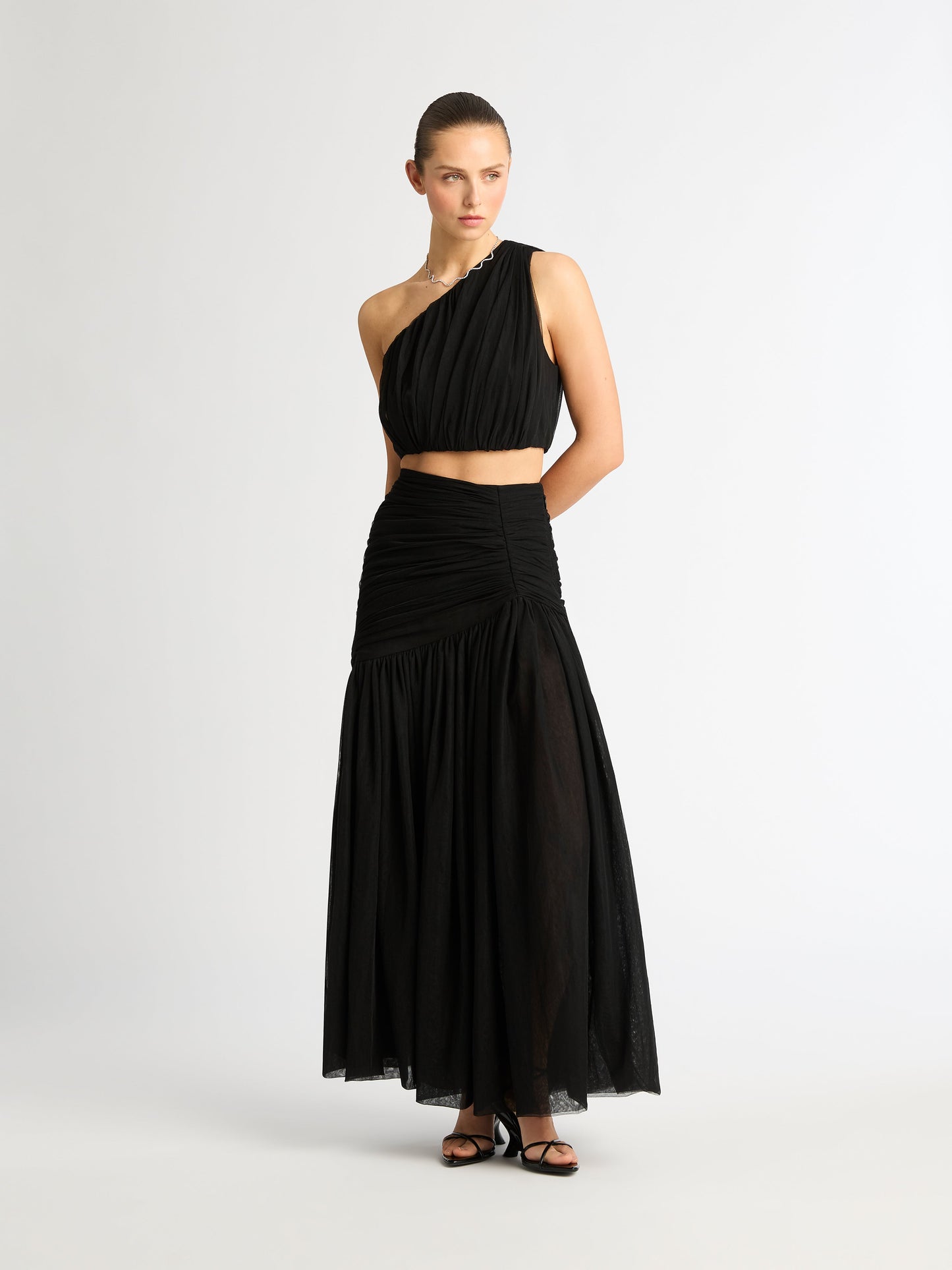 ARIELLA TULLE TOP
