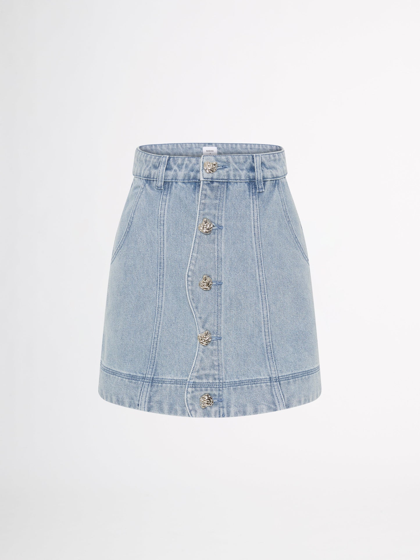 LAINEY DENIM MINI SKIRT