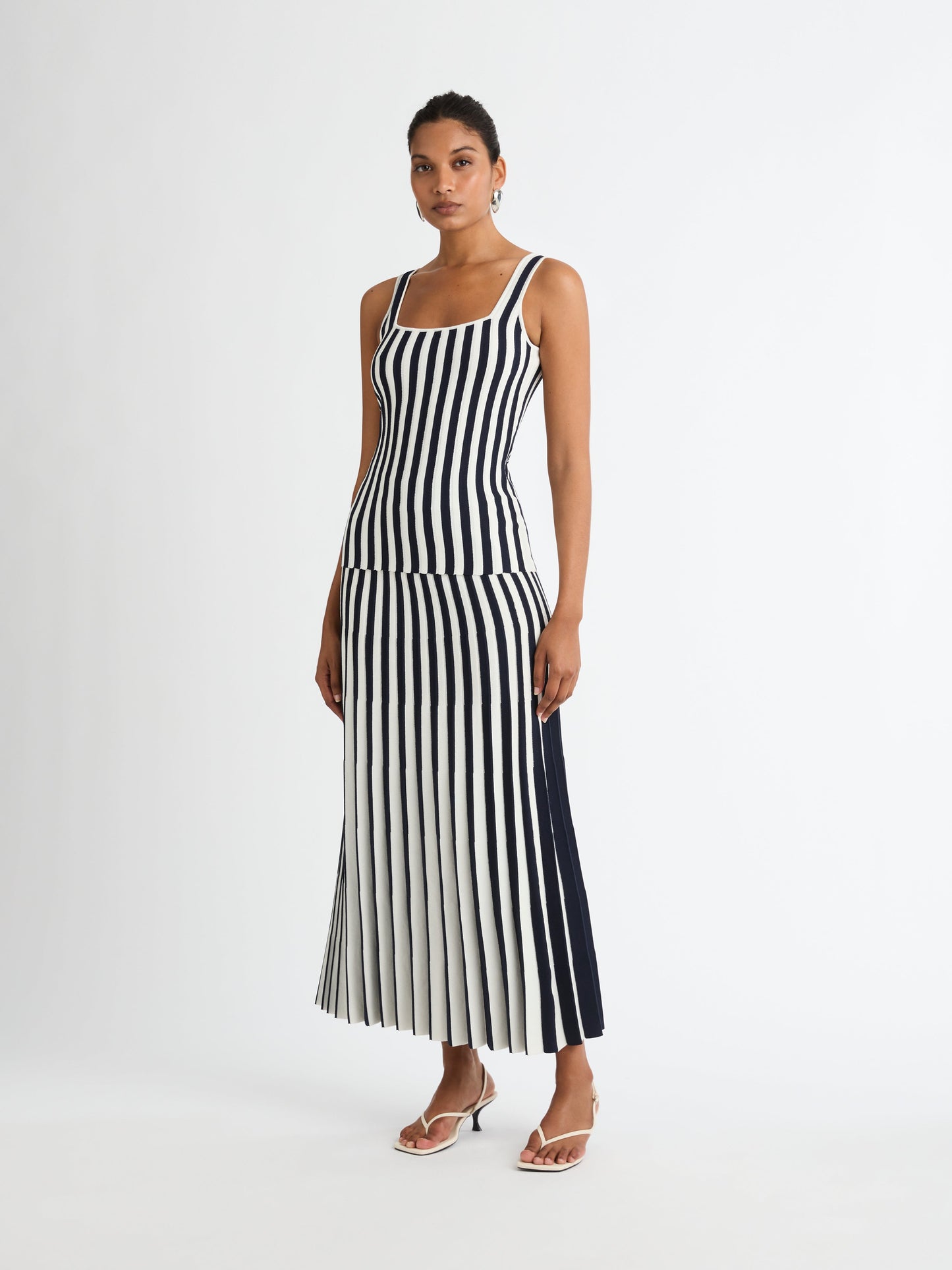 MONICA STRIPE KNIT TOP