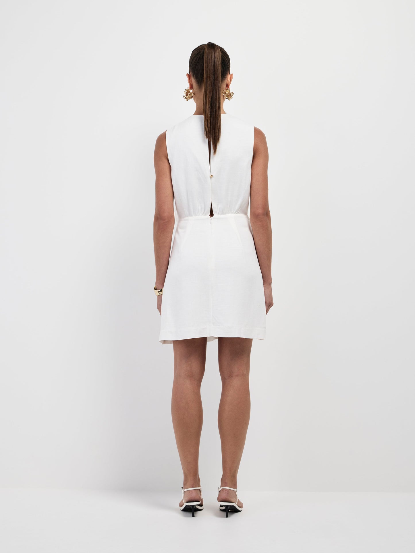 REECE LINEN MINI DRESS