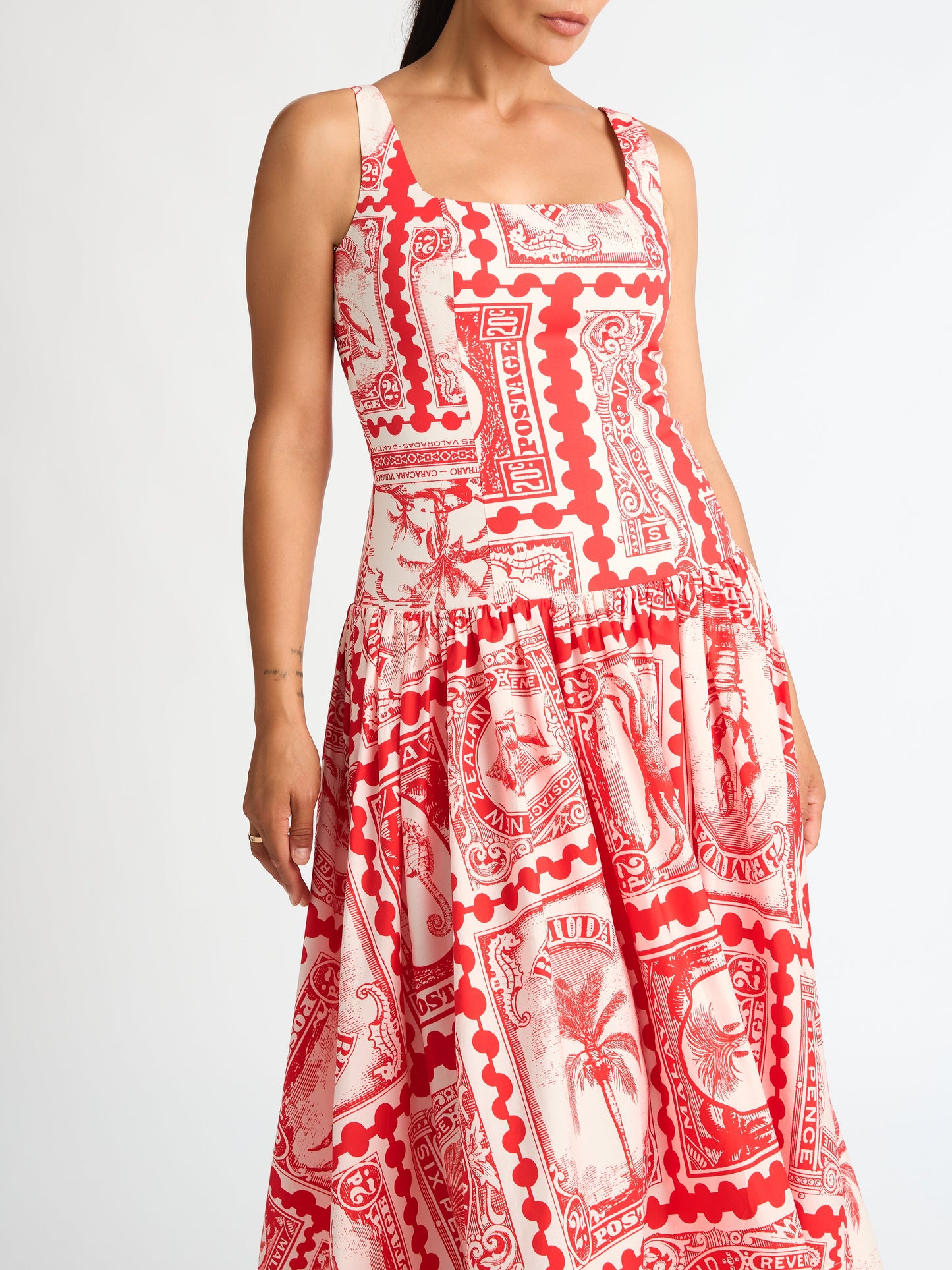 BERMUDA POST MAXI DRESS