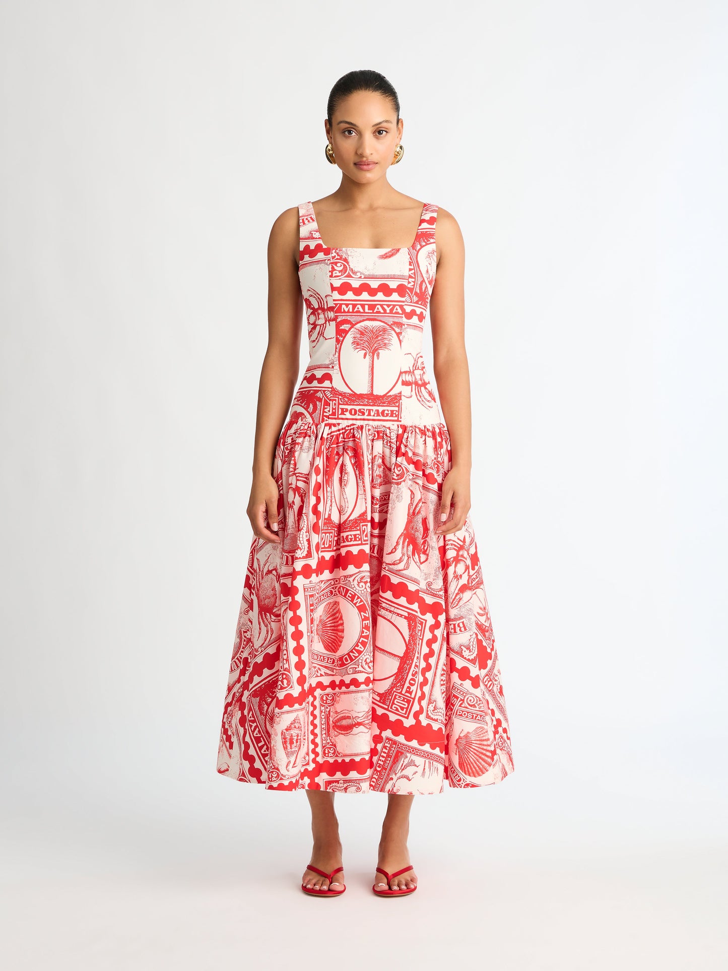 BERMUDA POST MAXI DRESS