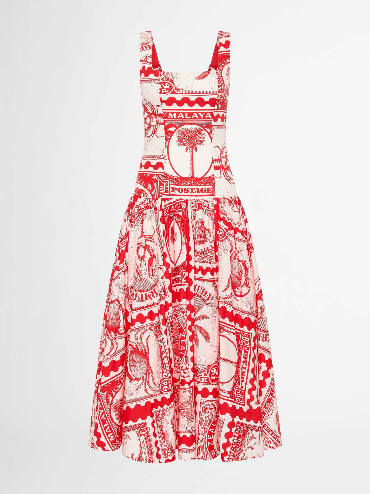 BERMUDA POST MAXI DRESS