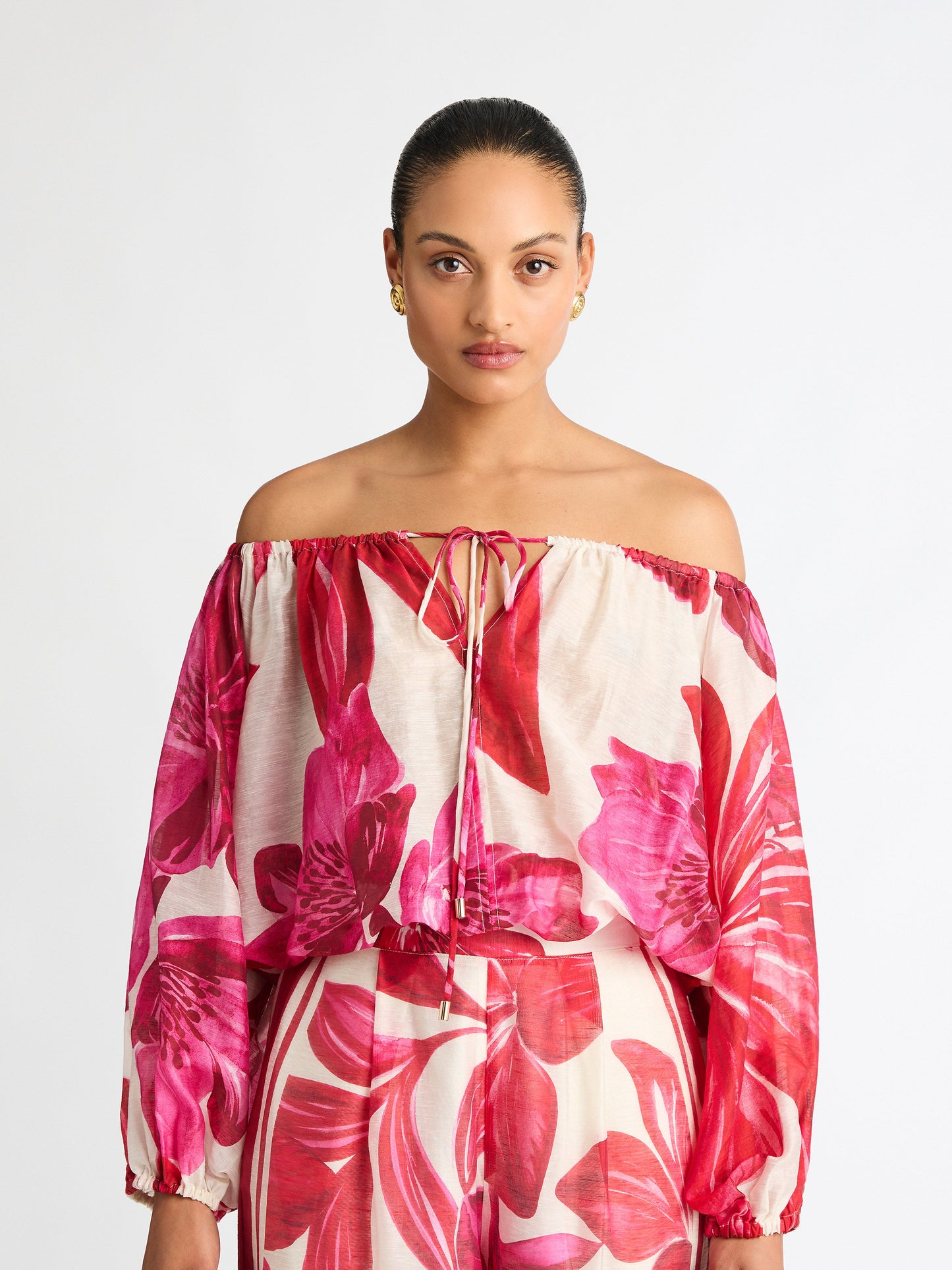 ANTIGUA FLORAL BLOUSE
