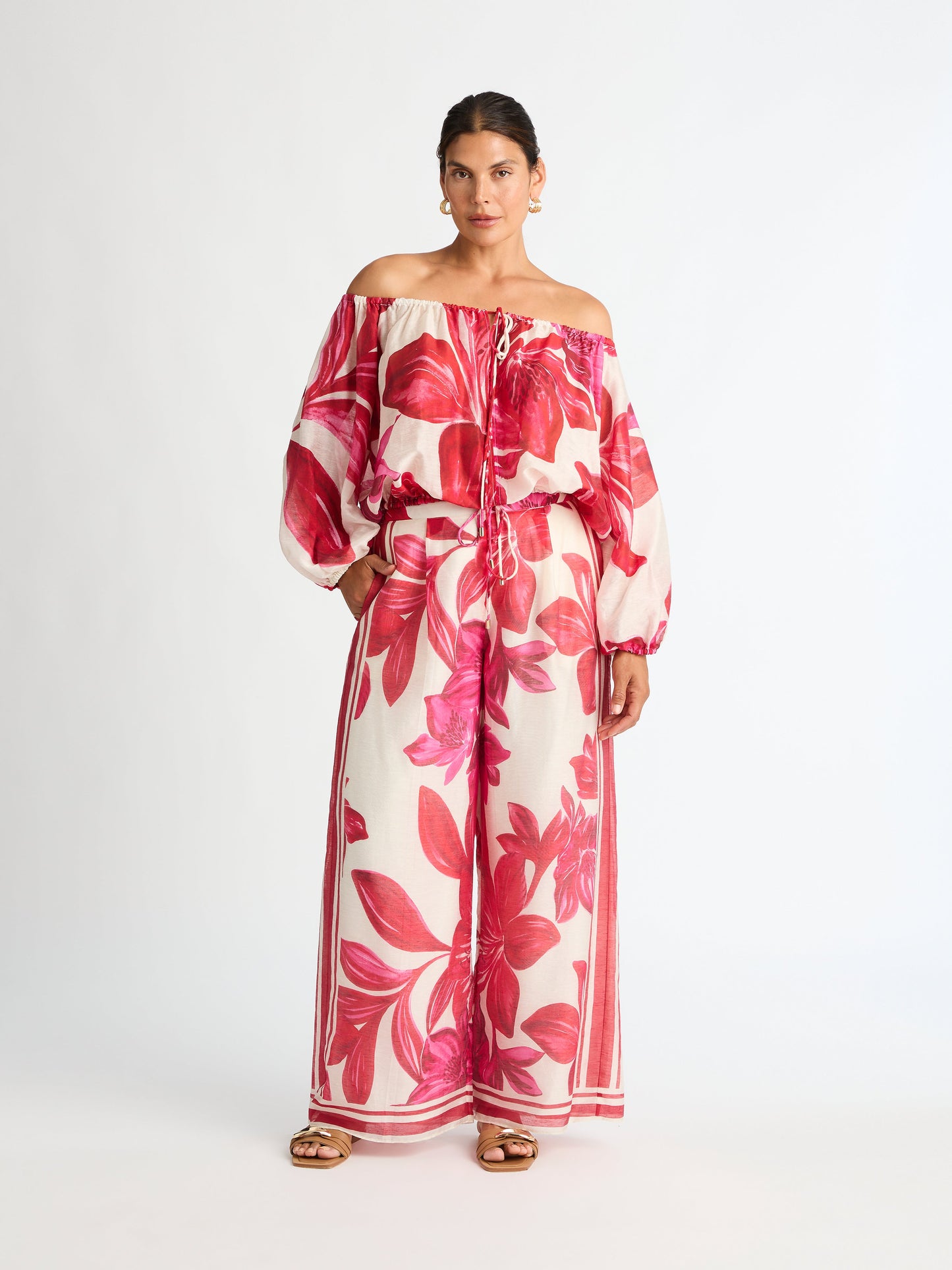 ANTIGUA FLORAL BLOUSE