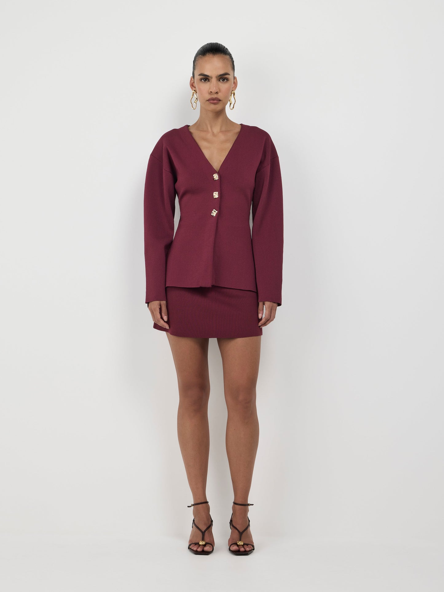BAILEY KNIT MINI SKIRT