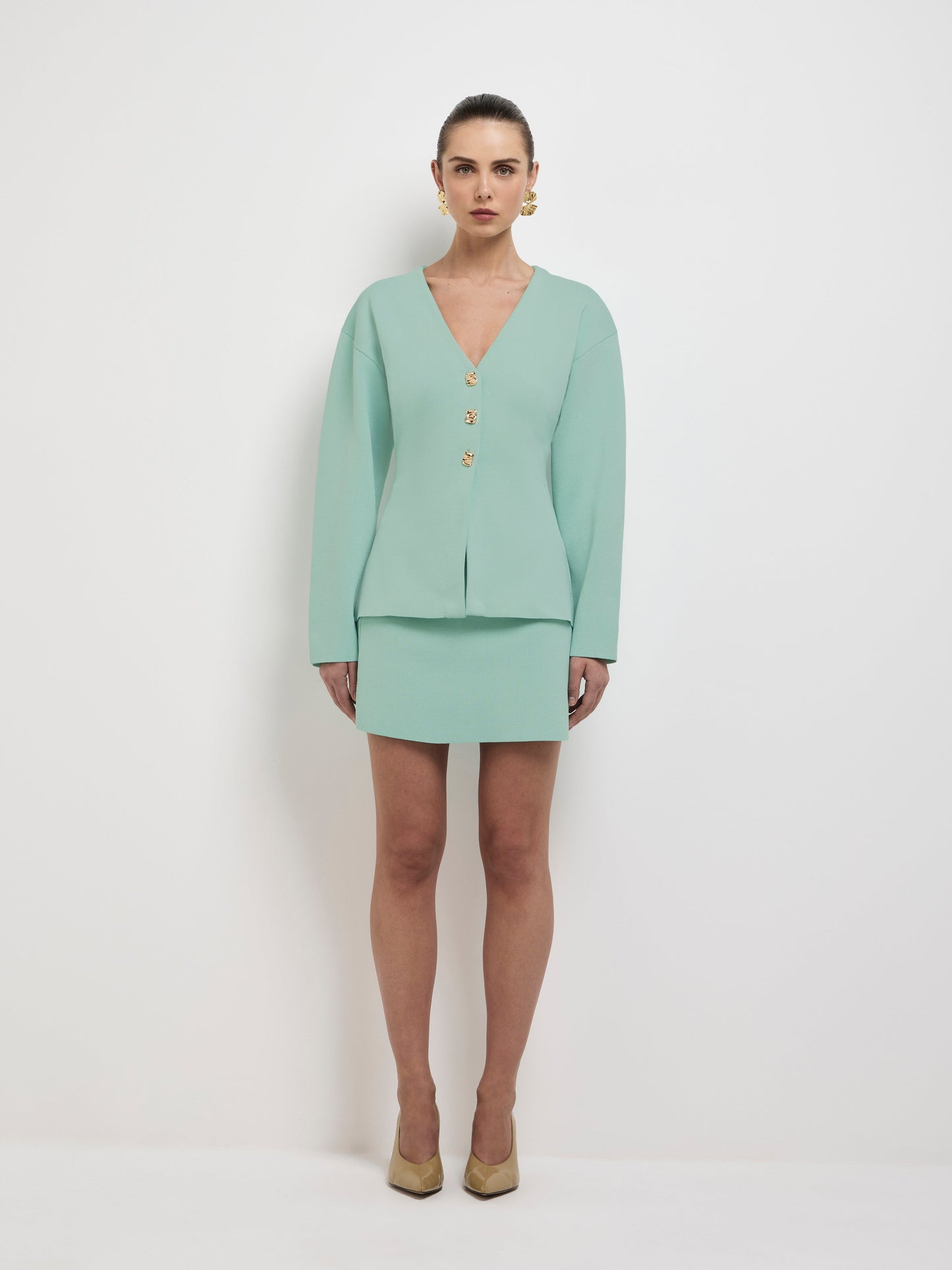 BAILEY KNIT MINI SKIRT