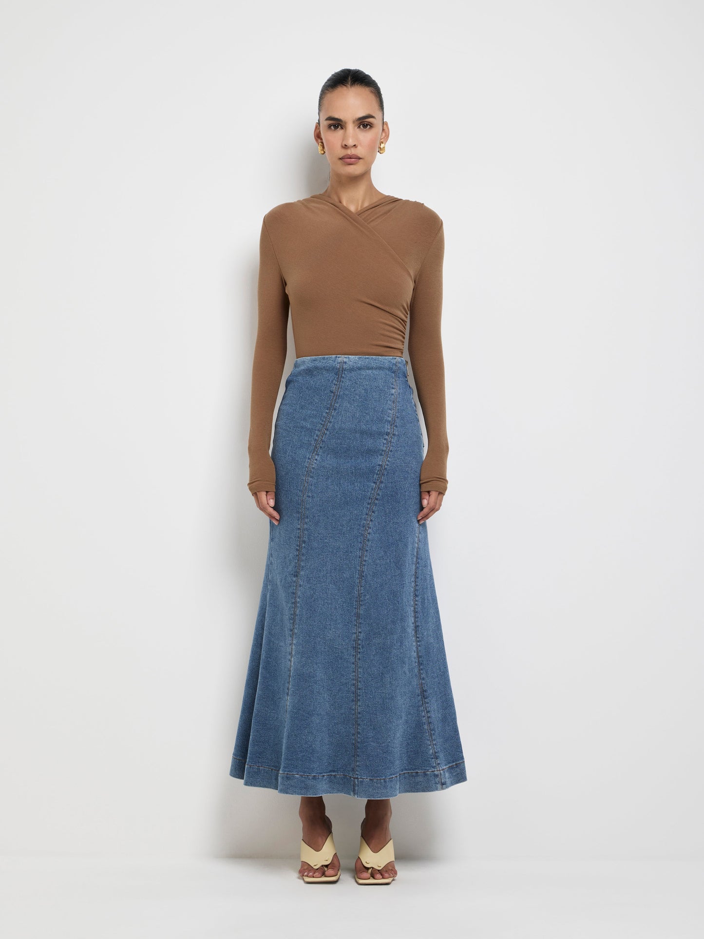 RIA DENIM SKIRT