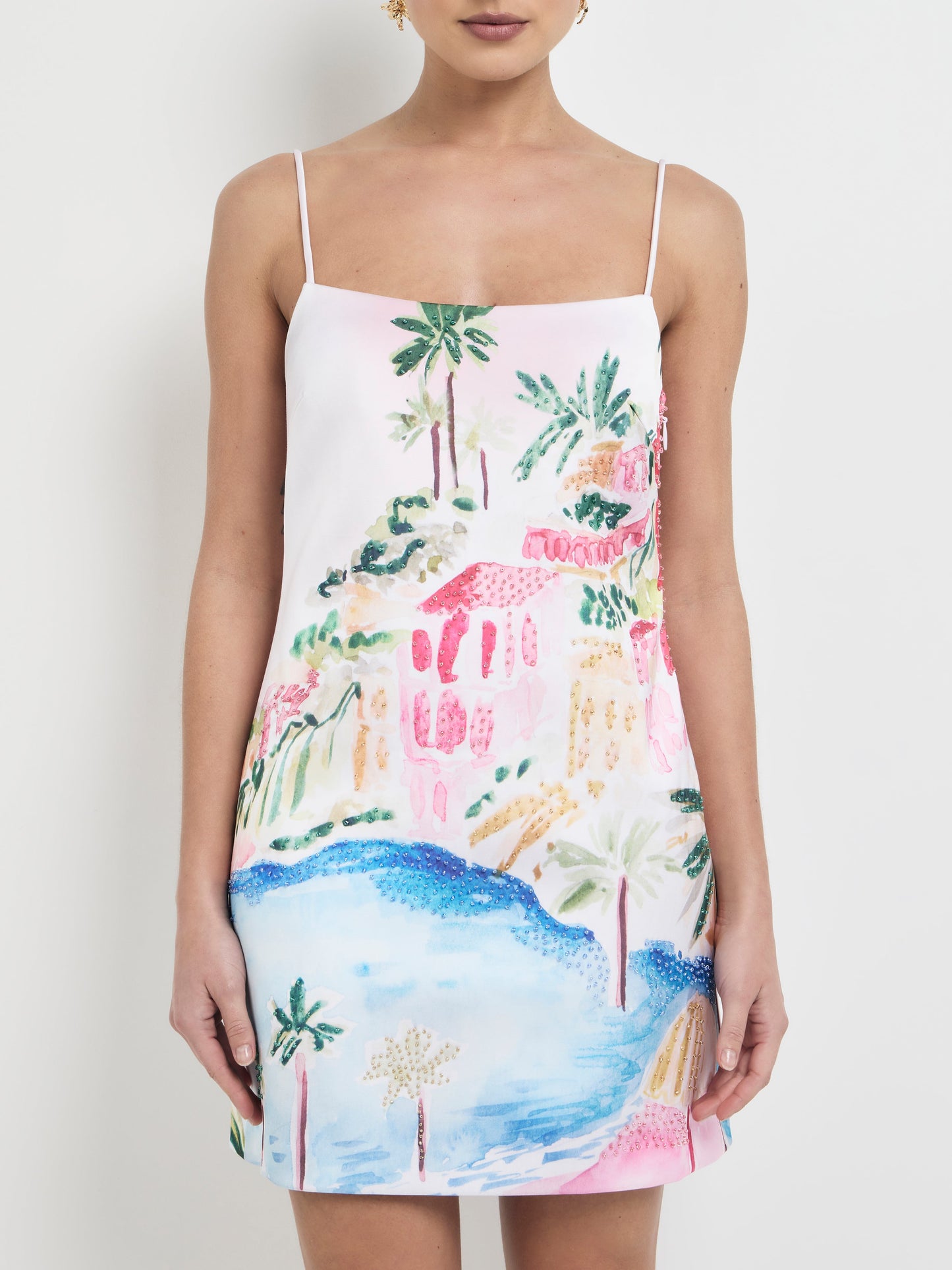 RIVIERA DREAMS MINI DRESS