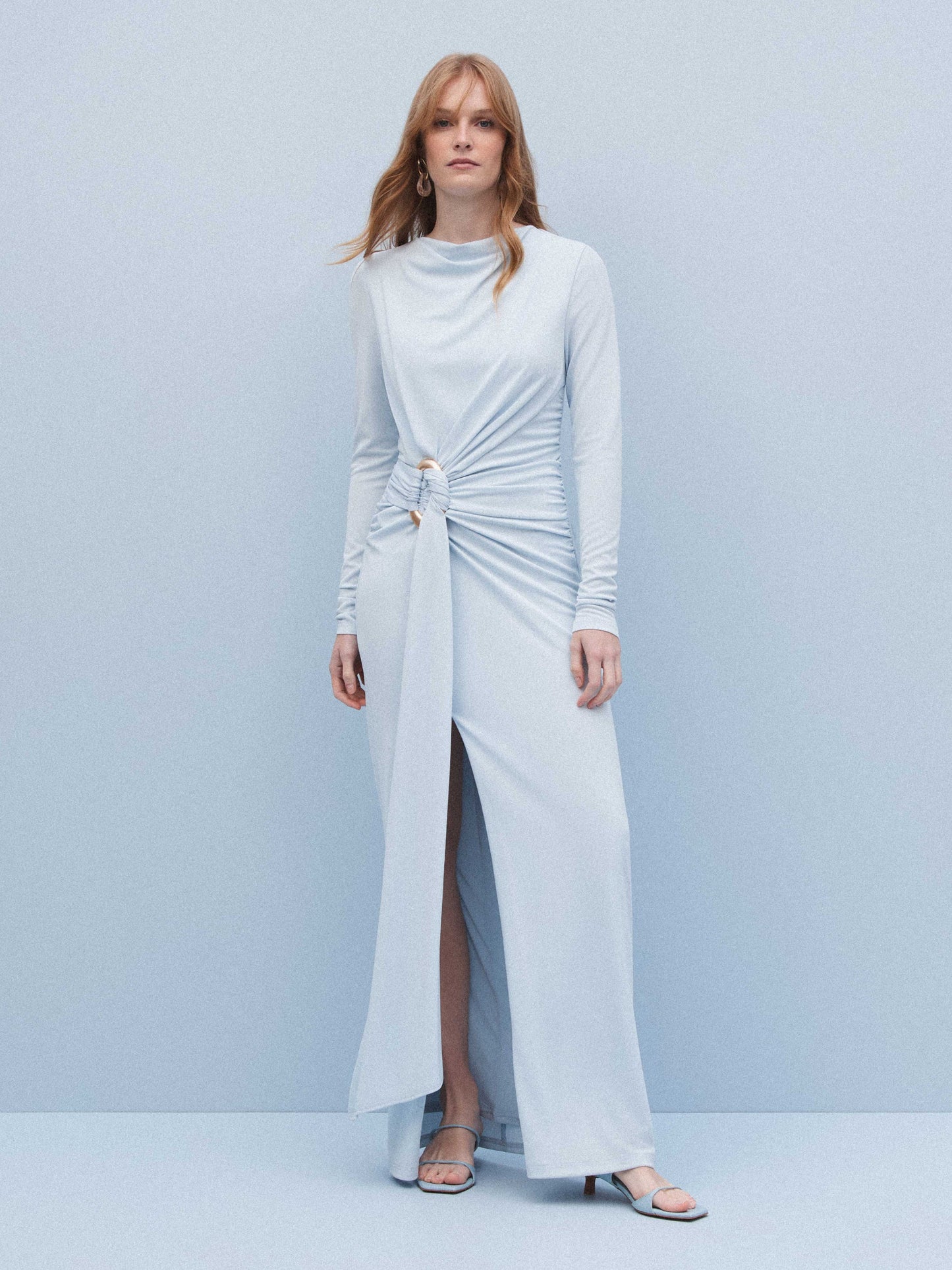 LILA LONG SLEEVE GOWN