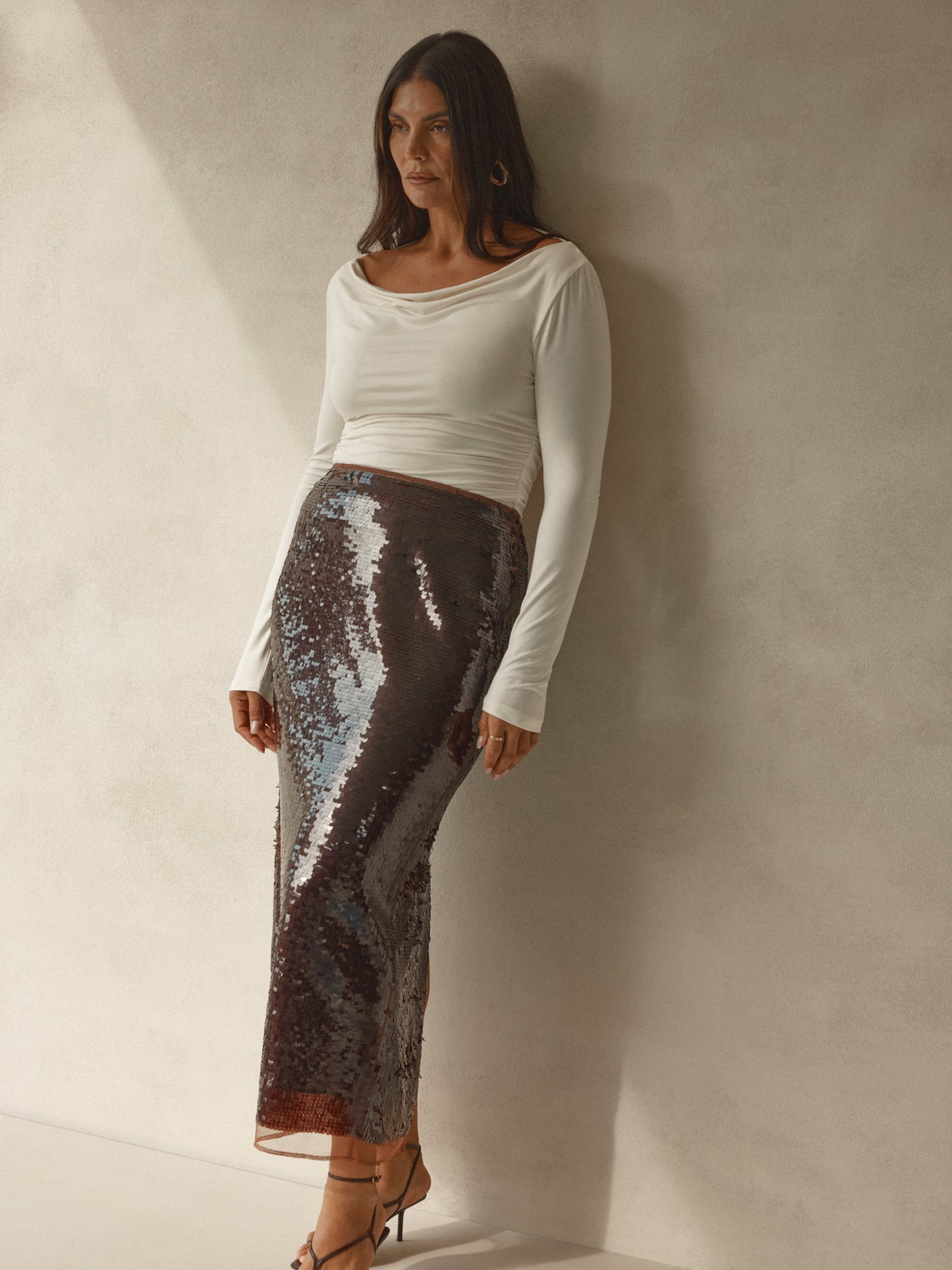 VALERIE MIDI SKIRT