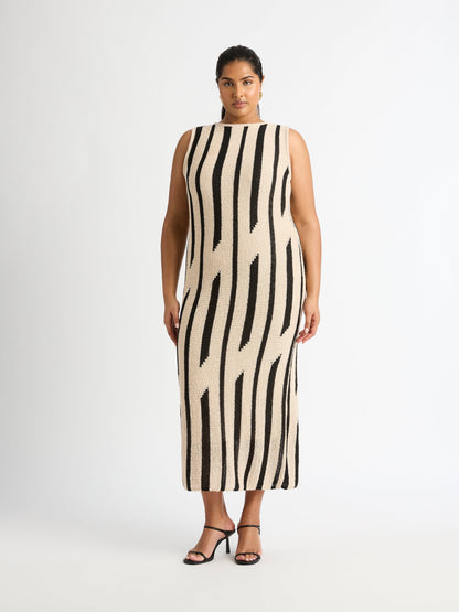 TROPEA CROCHET MIDI DRESS