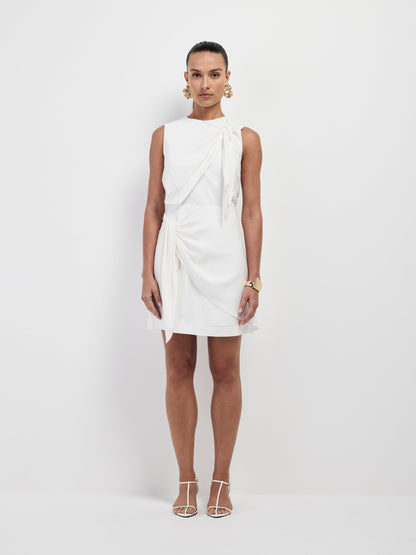 REECE LINEN MINI DRESS