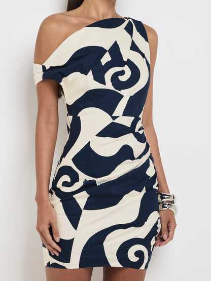 RIPPLE MINI DRESS