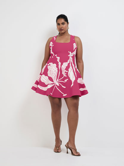 ISLA FLORAL MINI DRESS