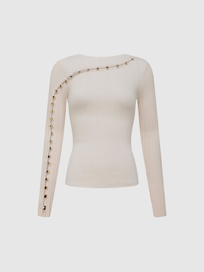 CLAUDETTE KNIT TOP