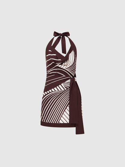 MONTMARTRE STRIPE MINI DRESS