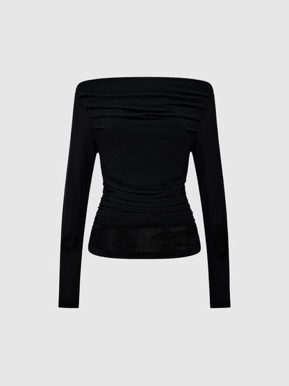 YVETTE LONG SLEEVE TOP