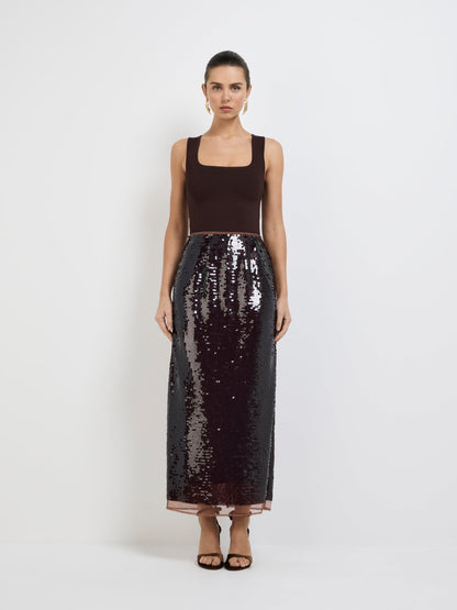 VALERIE MIDI SKIRT