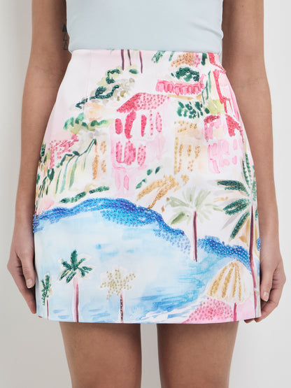 RIVIERA DREAMS MINI SKIRT
