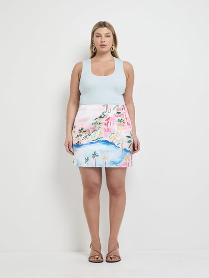 RIVIERA DREAMS MINI SKIRT
